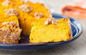 Piece of pumpkin cake.