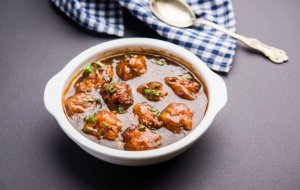 Vegetarian version of meatballs.