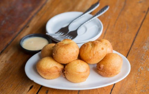 fried potato dumplings