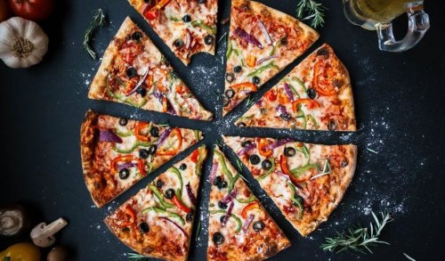 Oats pizza dough crust