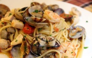 Spaghetti fruti di mare