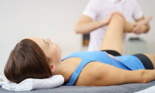 Recover from an injury with therapy