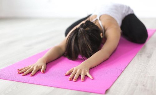 Bikram Yoga child pose