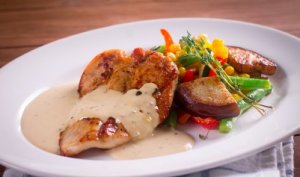 Chicken with Mustard Sauce: a Healthy Recipe