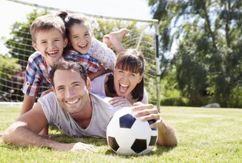 Through sports, family members can strengthen their family ties.