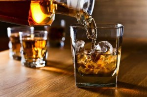 Glass of whiskey