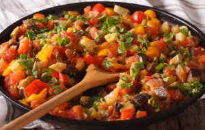 Spanish Pisto is a vegetable recipe.