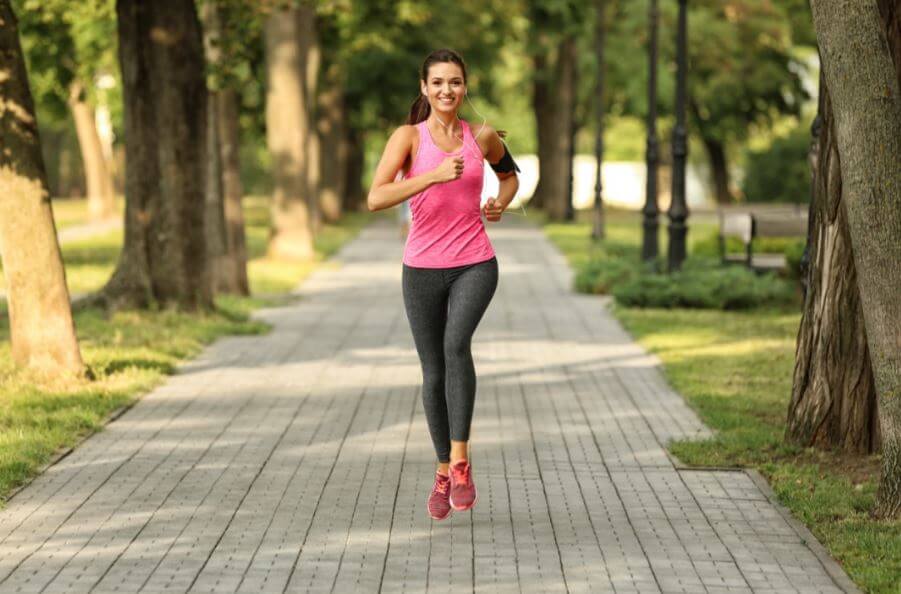 running is part of this 21-day routine