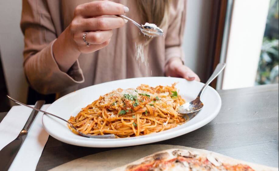 Healthy spagetti