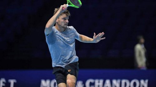Goffin is known to have a weak backhand