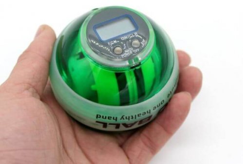 Here are some Power Ball exercises for biceps