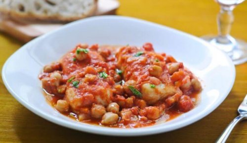 You can get iron from chickpeas