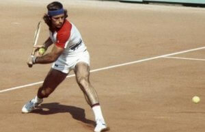 Guillermo Vilas the best Argentine tennis player.