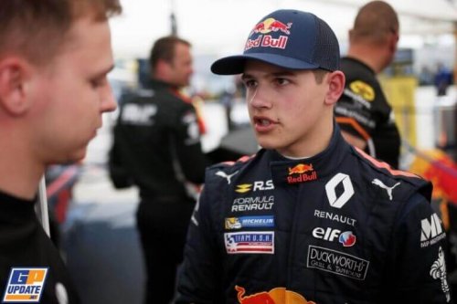 Neil Verhagen is backed up by the Red Bull Racing brand.