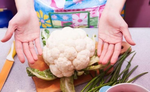 Cauliflower has many types of vitamins