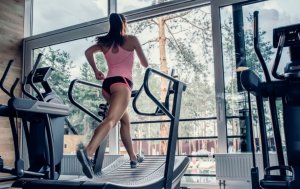 Best cardio machines: treadmill.