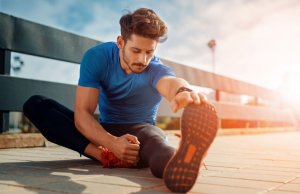 fitness routine for women, stretching