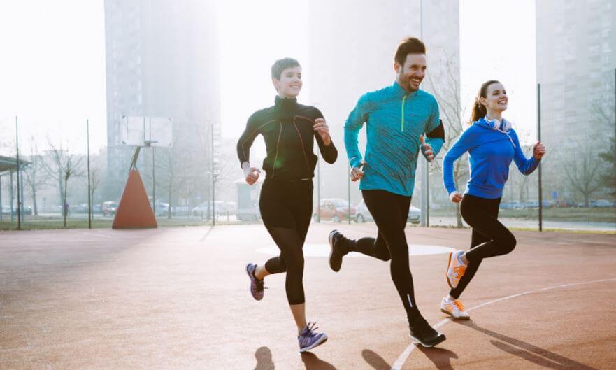 athletes running endorphins release