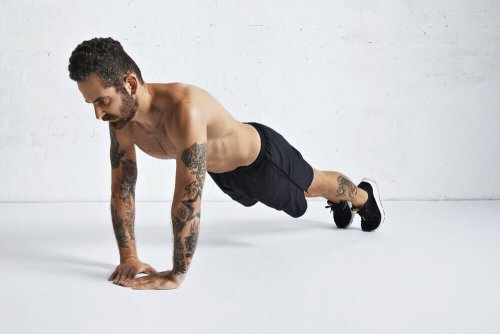 Diamond push-ups target the triceps as well.