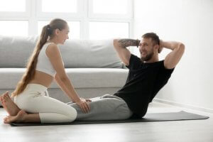 Work Out Your Abs at Home