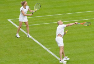 Steffi Graf and Andrea Agassi.