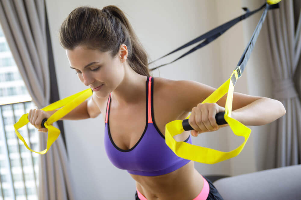Chest suspension training