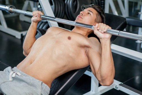 You can change the angle on the bench to concentrate on different areas.