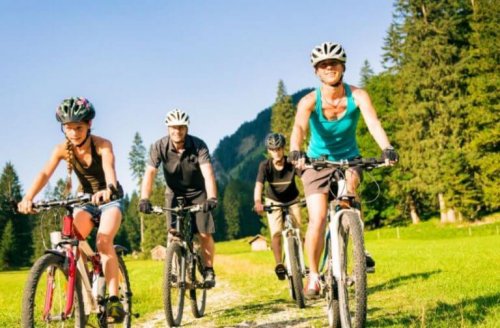 Cycling to relax