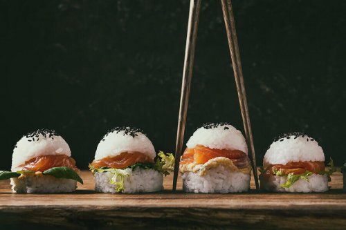 Japanese rice hamburger recipes delicious with pork