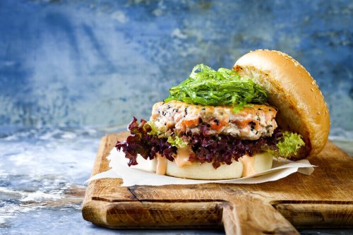 Salmon and prawn hamburger recipes