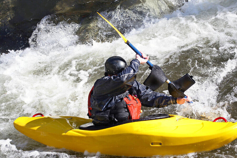 extreme sports kayak