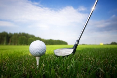 Posture is very important in golf.