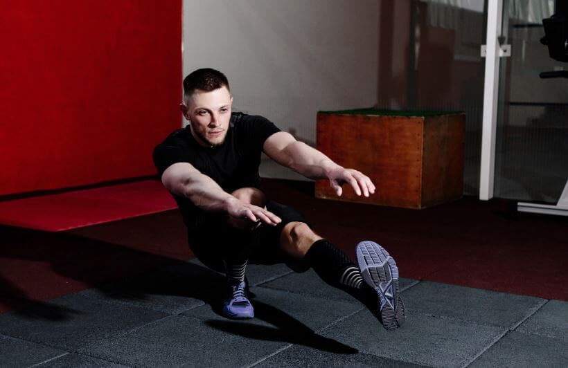 pistol squat ankles