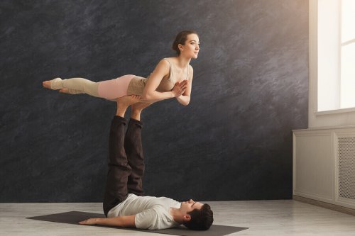 The front bird pose will help you improve your balance.
