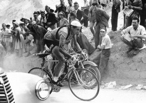 Fausto Coppi was one of the best cyclists of all time.