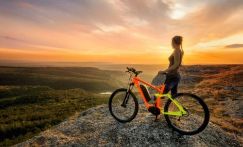 Mountain bike is a great method of cardiovascular training.