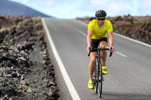 Cycling helps strengthen your leg muscles.