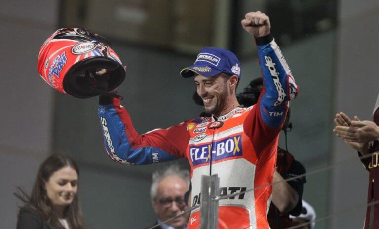 Andrea Dovizioso as one of the candidates to win the motor GP title of 2019