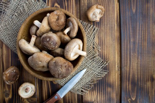 Shiitake is a good source of beta-glucans.