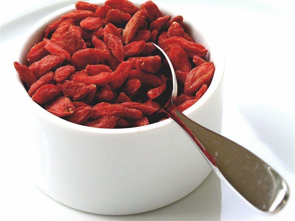 Goji berries are good, among other things, for weight loss.