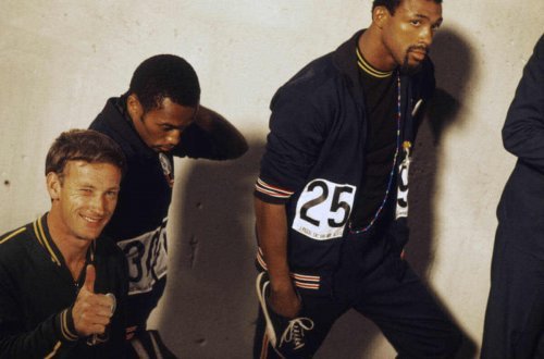 The black power salute was the cover of every newspaper in the world.