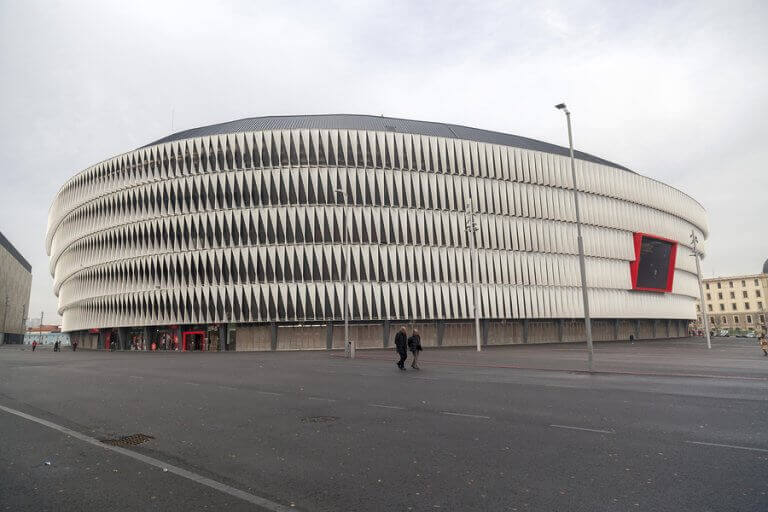 San Mamés stadium in the Basque country