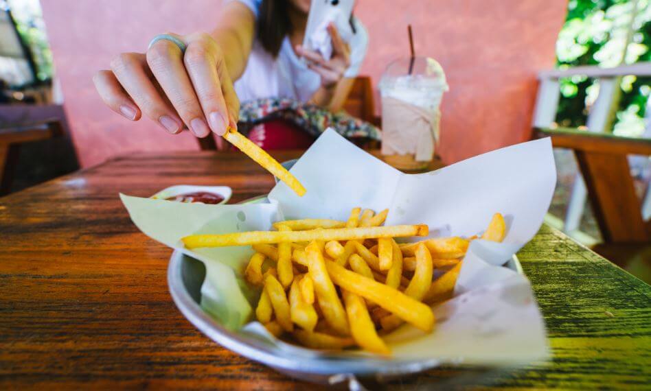 trans fat fries
