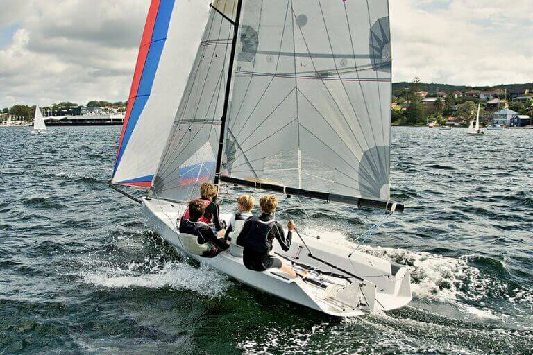 Competitive sailing is one of the most expensive sports in the world