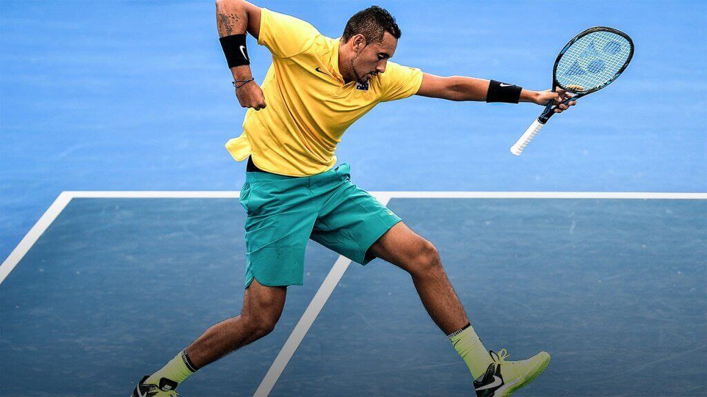 Nick Kyrgios, one of the young promises of tennis.