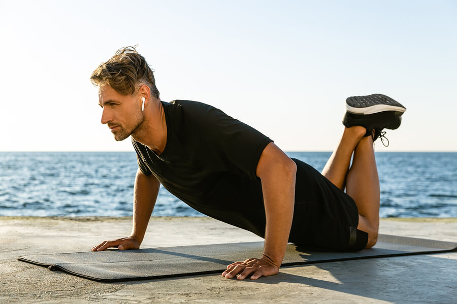 at home biceps push up