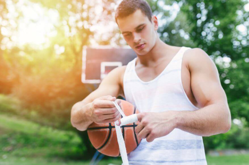 common injuries basketball ankle