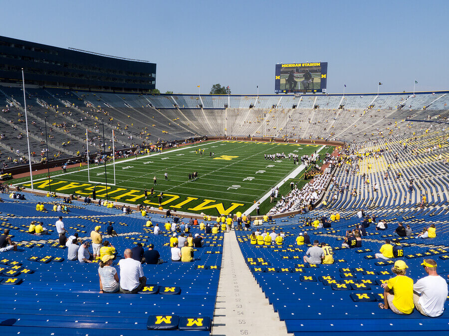 stadiums michigan