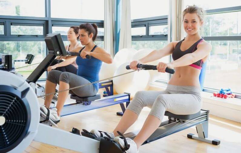 gym equipment rowing