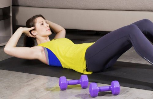 A good gym mat can help prevent injuries.
